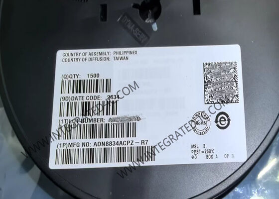 ADN8834ACPZ Integrated Circuit Chip 1.5A Thermoelectric Cooler Controller untuk pengendalian suhu presisi