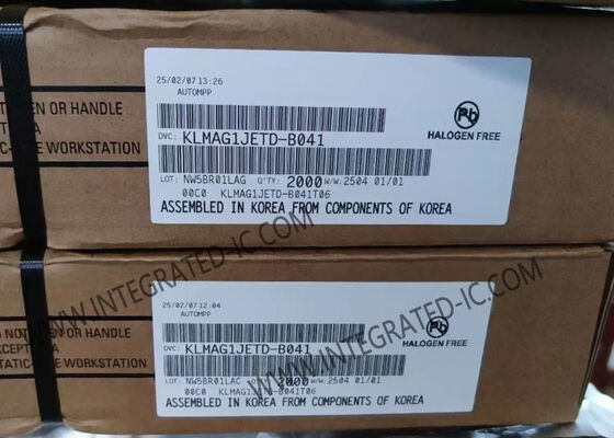 Kartu Multimedia Tertanam KLMAG1JETD-B041 Memori Flash 16GB IC BGA Chip Sirkuit Terpadu