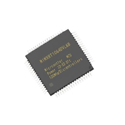 Mikrokontroler MIMXRT1064DVL6B MCU Daya Rendah 32-Bit 120MHz Mikrokontroler Inti Tunggal