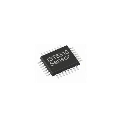 IST8310 3-Axis Digital Magnetometer Sensor IC dengan 200Hz Output dalam 16-LGA Package
