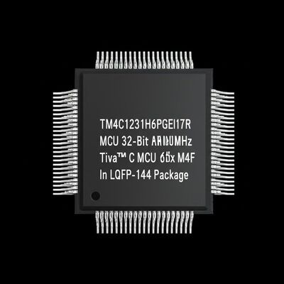 TM4C1231H6PGEI7R 32-Bit 80MHz ARM Cortex-M4F Microcontroller MCU dengan 256 kB Flash dalam Paket LQFP-144