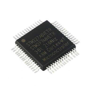 Mikrokontroler STM32F746VET6TR 32-Bit MCU dengan Inti ARM Cortex-M7 216MHz dan Memori Flash 512KB