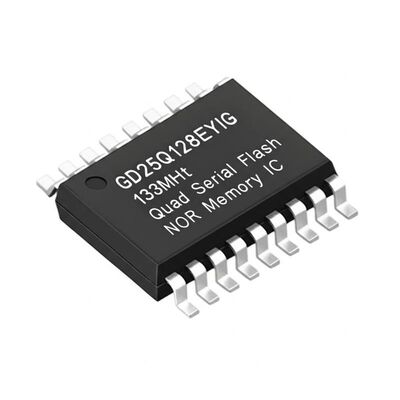 GD25Q128EYIG 128Mbit 133MHz Quad SPI Flash NOR Memory IC Chip dengan Antarmuka Quad I/O
