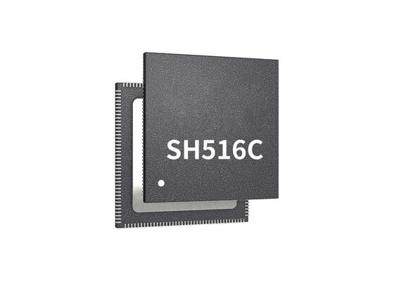 SH516C AI Processor Chip 0.6 TOPS AI SoC Chip dengan CPU Single-Core dalam Paket QFN88