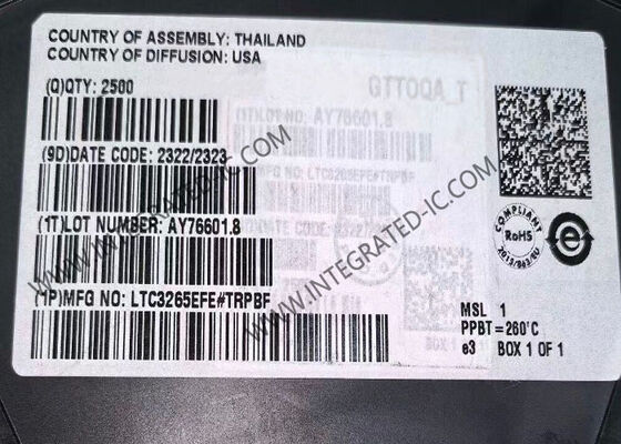 LTC3265EFE Low Noise Dual Supply IC Chip dengan 50mA Output Current dan Boost Charge Pump