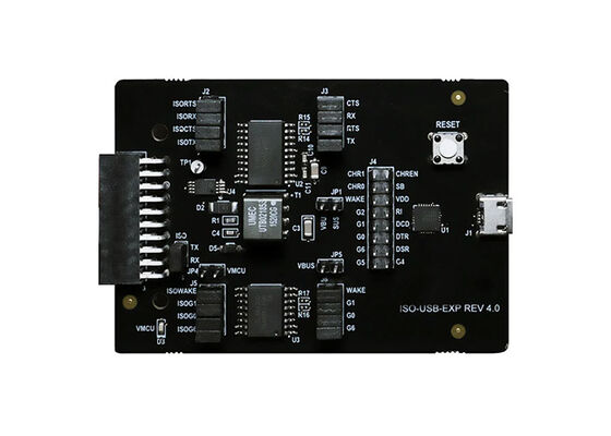 Isolated-USB-EK Embedded Solutions Serial To USB Interface Evaluation Expansion Board (Papan Ekspansi Evaluasi Antarmuka USB Serial Ke USB)