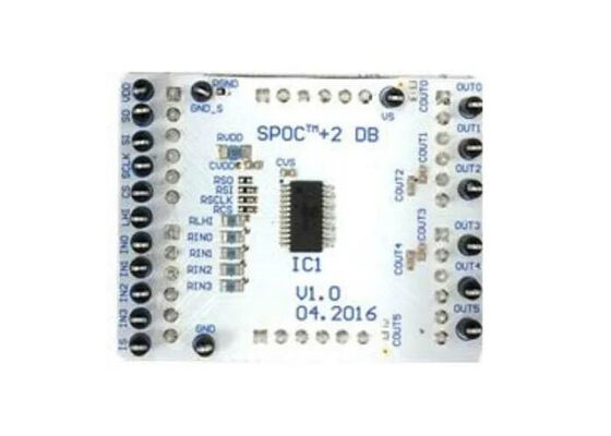 SPOC-2-DB-BTS71220-4ESE Solusi Embedded BTS71220-4ESE SPI Power Controller Daughterboard