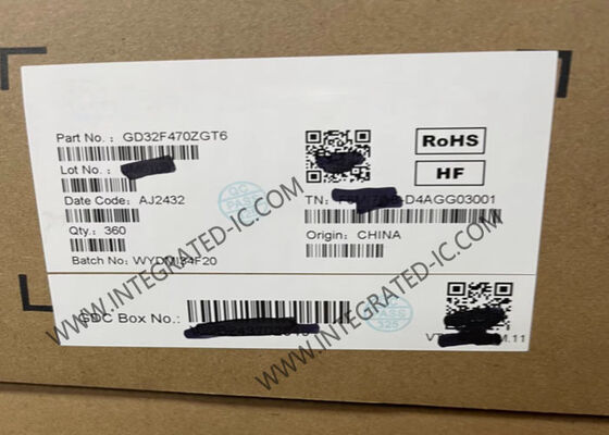 GD32F450ZGT6 Mikrokontroler MCU Mikrokontroler 32-Bit dengan 200MHz ARM Cortex-M4 Core 114 I/O dan 256KB RAM