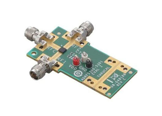 ADRF5301-EVALZ Solusi Tertanam 37GHz Untuk 49GHz ADRF5301 SPDT Switch Evaluation Board