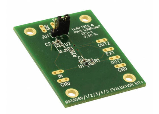 MAX9061EVKIT Solusi Tertanam 0,9 V hingga 5,5 V Single Linear Comparator Evaluation Board
