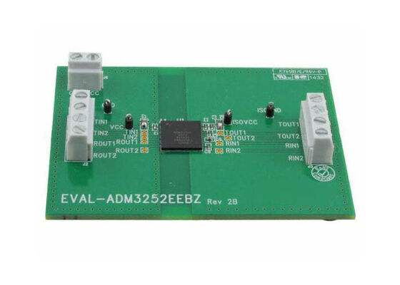 EVAL-ADM3252EEBZ Solusi Tertanam ADM3252E Papan Evaluasi Driver/Receiver Lini RS-232