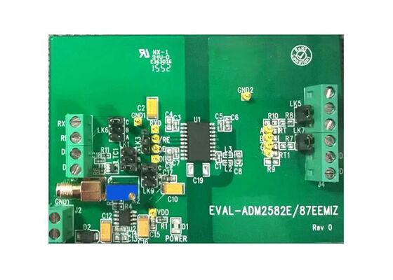 EVAL-ADM2587EEB2Z Solusi Tertanam IsoPower Transceiver RS-485 Interface Evaluation Board