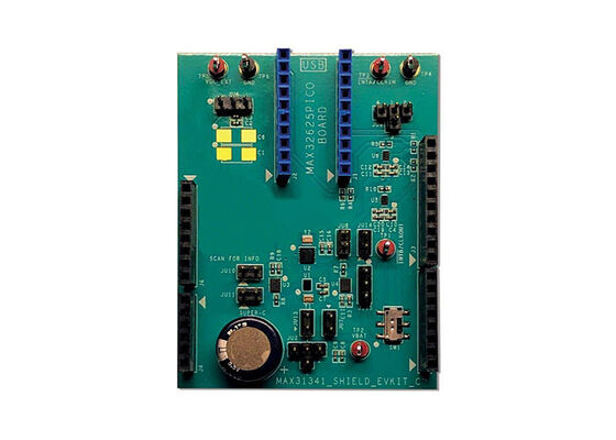 MAX31341SHLD Embedded Solutions RTC Clock Timing MikroBUSTM ClickTM Platform Evaluation Board