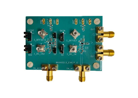 MAX40213EVKIT Solusi Tertanam Saluran Tunggal Transimpedans Amplifier Evaluation Board