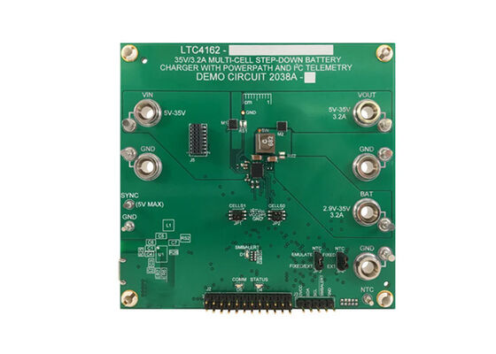DC2038A-Q Embedded Solutions Multi-Cell Battery Charger Power Management Evaluation Board