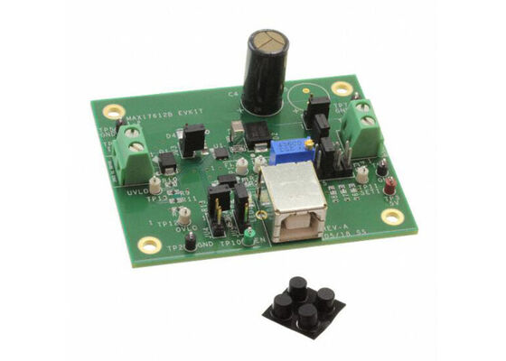 MAX17612BEVKIT Solusi Tertanam MAX17612B 250mA Current-Limiter Evaluation Board