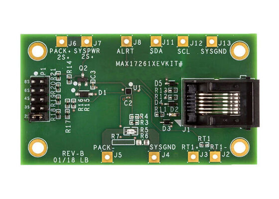 MAX17261XEVKIT Embedded Solutions ModelGaugeTM Fuel Gauge Power Management Evaluation Board