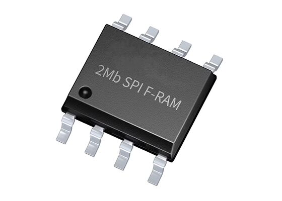 CYEL15B102Q-SXM Memory IC Chip 2Mb Serial F-RAM Memory dengan Frekuensi 25 MHz dalam Paket SOIC-8