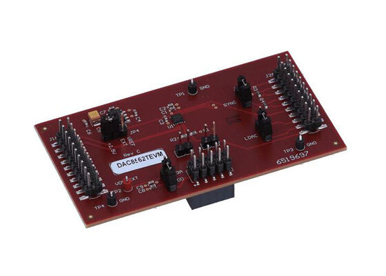 DAC8562TEVM Embedded Solutions Modul Evaluasi Konverter DAC Voltase-Output 16-Bit DAC8562T