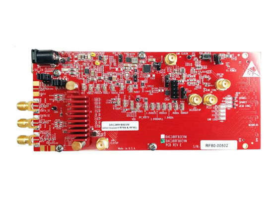DAC38RF80EVM Solusi Embedded High-Speed 14-Bit Digital To Analog Converter Evaluation Board