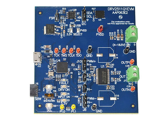 DRV2511Q1EVM Solusi Tertanam Otomotif Efisiensi Tinggi Haptic Solenoid Driver Evaluation Board