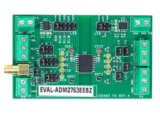 EVAL-ADM2763EEBZ Solusi Embedded ADM2763E Full Duplex RS-485 Transceivers Evaluation Board