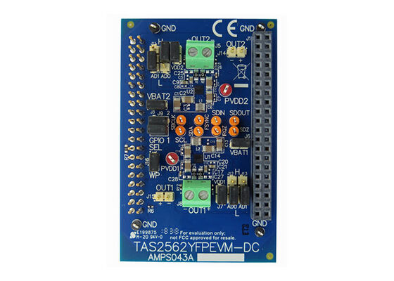 TAS2562YFPEVM-DC Embedded Solutions 1-Channel Output Kelas D Penguat Audio Evaluation Board