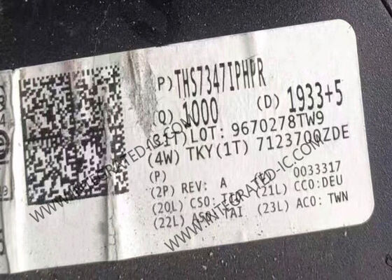 THS7347IPHPR 3-Channel Video Buffer IC dengan 550 MHz Bandwidth dan 1200V/μs Slew Rate dalam Paket HTQFP48