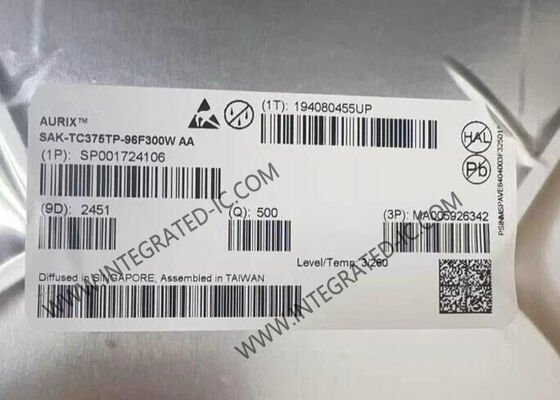 SAK-TC375TP-96F300W AA 32-Bit Tri-Core FLASH Microcontroller MCU dengan Kecepatan 300MHz 6MB FLASH dan 1.1MB SRAM