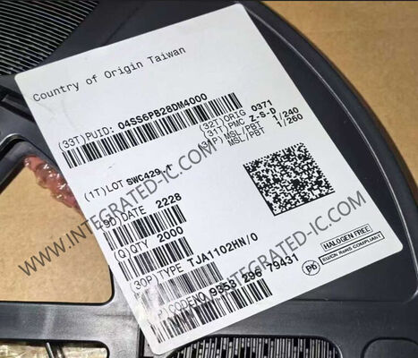 TJA1102HN Ethernet IC 100Mbps Dual Port Ethernet PHY Transceiver dalam Paket VFQFN56