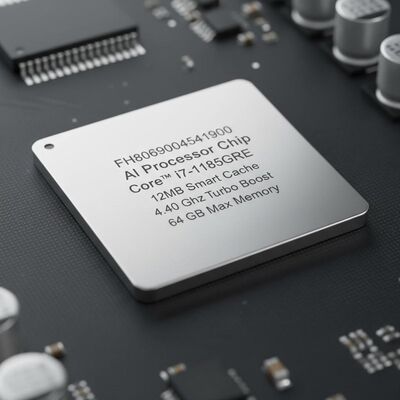 FH8069004541900 AI Processor Chip CoreTM i7-1185GRE dengan 12MB Smart Cache 4,40 GHz Turbo Boost dan 64 GB Max Memory