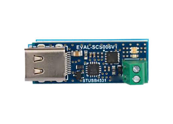 Papan Evaluasi IC Pengontrol Daya USB STUSB4531 Solusi Tertanam EVAL-SCS006V1