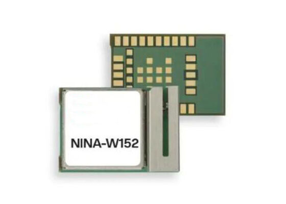 NINA-W152-01B 2.4GHz Stand-Alone Multiradio Module dengan Wi-Fi BT dan PIFA Antenna