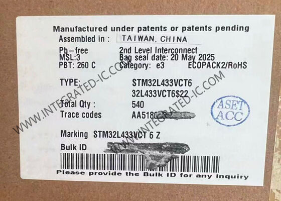 Mikrokontroler STM32L433VCT6 ARM MCU 32-Bit Single-Core 80MHz