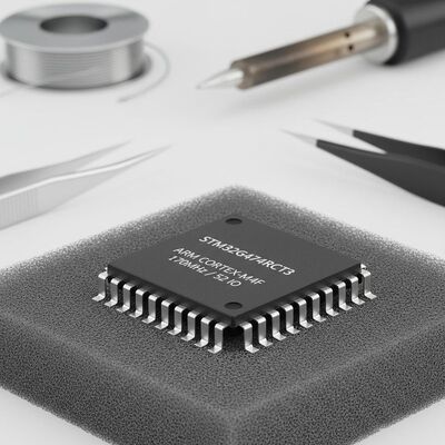 STM32G474RCT3 32-Bit ARM Cortex-M4F Microcontroller MCU with 170MHz Speed and 52 I/O Pins