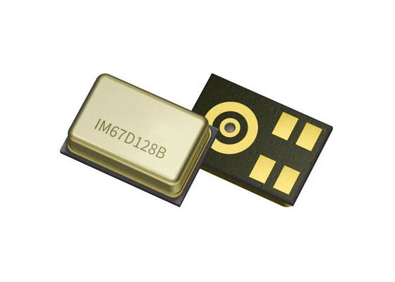 IM67D128BV01 Sensor IC 20Hz Digital PDM XENSIV™ MEMS Microphone Untuk Perangkat IOT