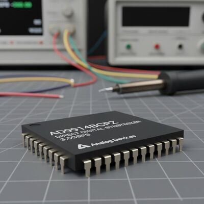 Chip Sirkuit Terpadu AD9914BCPZ 3.5GSPS Digital Synthesizer Langsung dengan DAC 12-bit dan Resolusi Tuning Frekuensi 190 pHz
