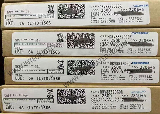 DRV8832DGQR Integrated Circuit Chip 1A Output Current H-Bridge Motor Driver dengan tegangan operasi 2,75V hingga 6,8V