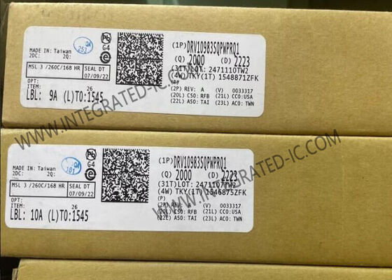 DRV10983SQPWPRQ1 Integrated Circuit Chip 3 Phase Brushed DC Motor Driver IC dengan Output 2A