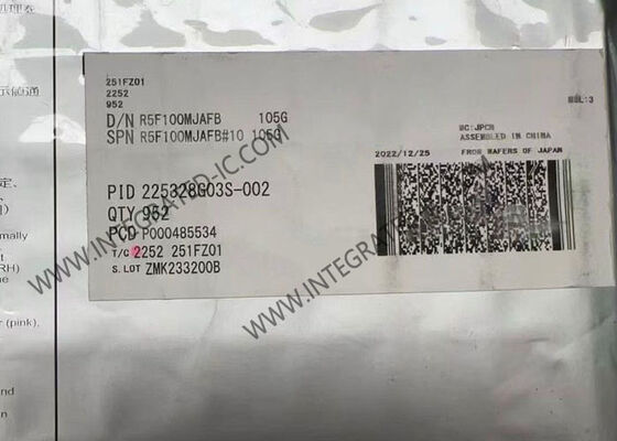 R5F100MJAFB Mikrokontroler MCU RL78/G13 Seri 16-Bit dengan 256 kB Program Memory 32 MHz Clock Frequency dan 74 I/O