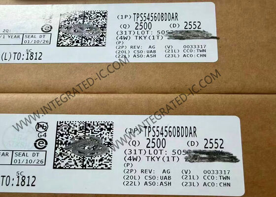 Chip Sirkuit Terpadu TPS54560BDDAR Konverter DC-DC Step-Down 4,5V hingga 60V 5A dengan Eco-mode™