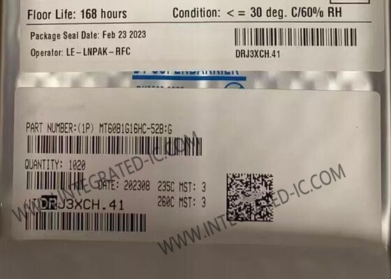 MT60B1G16HC-52B:G Chip Memori IC 16Gbit DDR5 SDRAM Chip Memori FBGA-102
