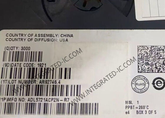 ADL5721ACPZN-R7 Modul Komunikasi Wireless Band Sempit RF Amplifier LFCSP8