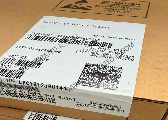 LPC1812JBD144 Microcontroller MCU 180MHz High Performance 32-Bit ARM Cortex-M3 Microcontroller