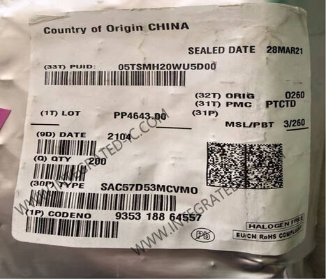 SAC57D53MCVMO Mikrokontroler MCU 1.2V hingga 1.32V 32-Bit Tri-Core ARM Mikrokontroler