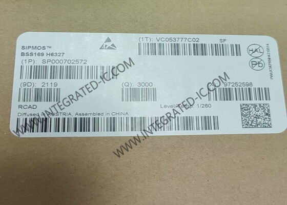 Chip IC BSS169 Mode Depletion N-Channel MOSFET Transistor PG-SOT23-3 100V 170mA