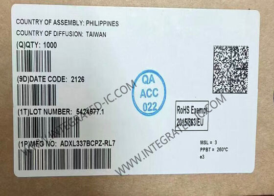 IC Sensor ADXL337BCPZ Akselerometer 3-Sumbu Daya Rendah LFCSP-16 Sensor Gerak