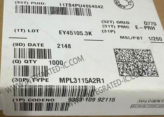MPL3115A2R1 Sensor IC 20kPa hingga 110kPa Absolute Digital Pressure Sensor