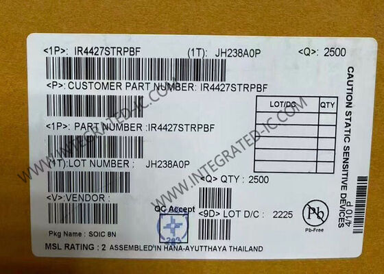 IR4427STRPBF Sirkuit Terpadu Chip 25V Driver Gerbang Sisi Bawah Ganda IC SOIC-8