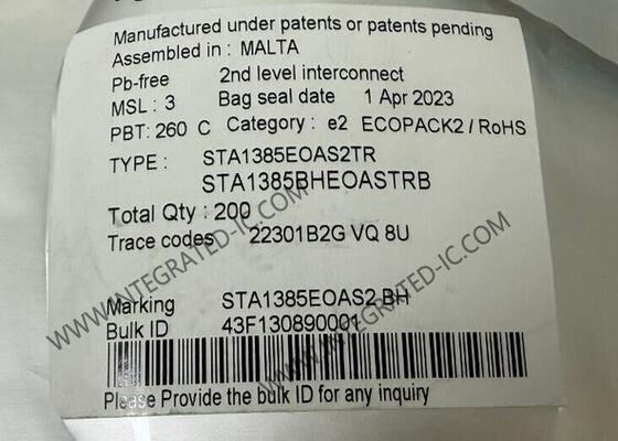 STA1385EOAS2TR Mikrokontroler MCU Telemaco3P Telematika Otomotif Dan Mikroprosesor Konektivitas